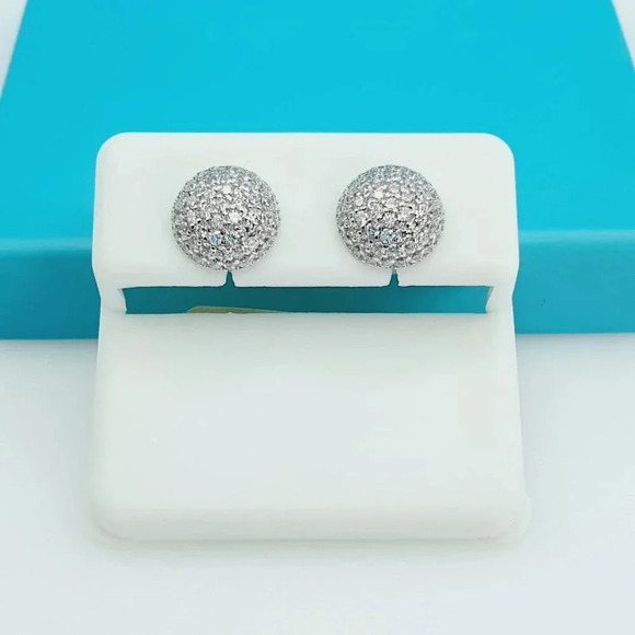 "925 Sterling Silver CZ Beautiful Earrings for Women, 1USPAR4174 - Picture 4 of 11
